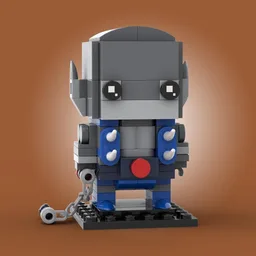 Panthro from Thundercats MOC Brickheadz