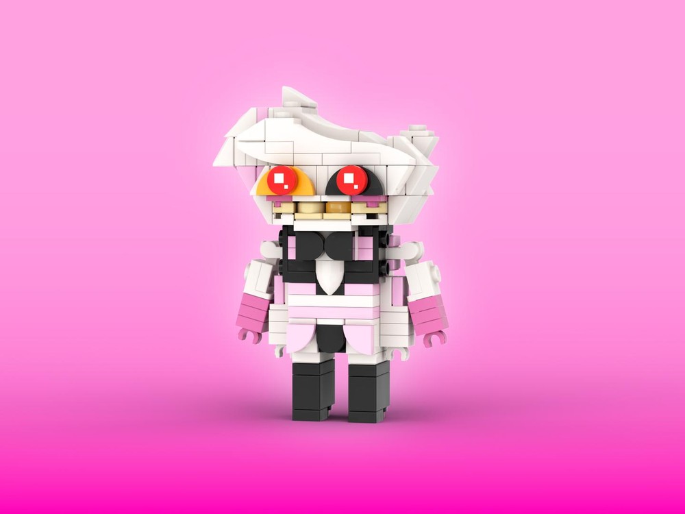 Lego Angel Dust Brickheadz LEGO MOC - Hazbin Hotel