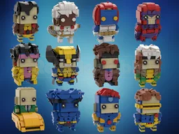 X-men 1992 Brickheadz BUNDLE