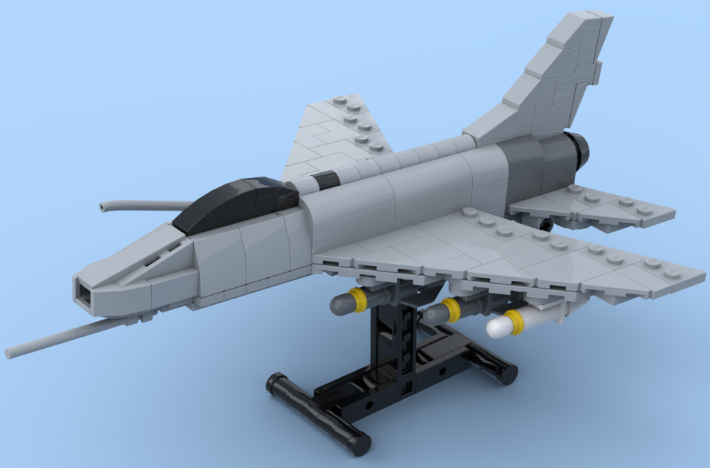 Lego F-100 Super Sabre 1:72 Scale