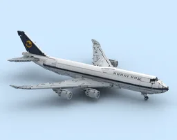Retro Lufthansa Boeing 747-8I