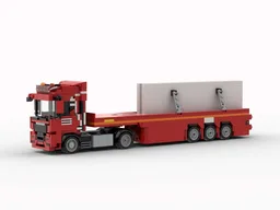 MAN TGX with Faymonville Prefamax