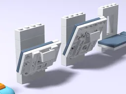 Modular living container -> beds