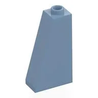 Brick Sloped 75° 2 x 1 x 3 with Open Stud / Sand Blue