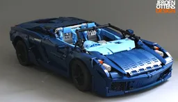 The PF Tribute: A convertible supercar