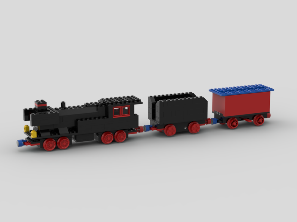 Lego locomotive and tender
