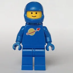 Classic Spaceman, Blue with Airtanks (2446 Helmet)