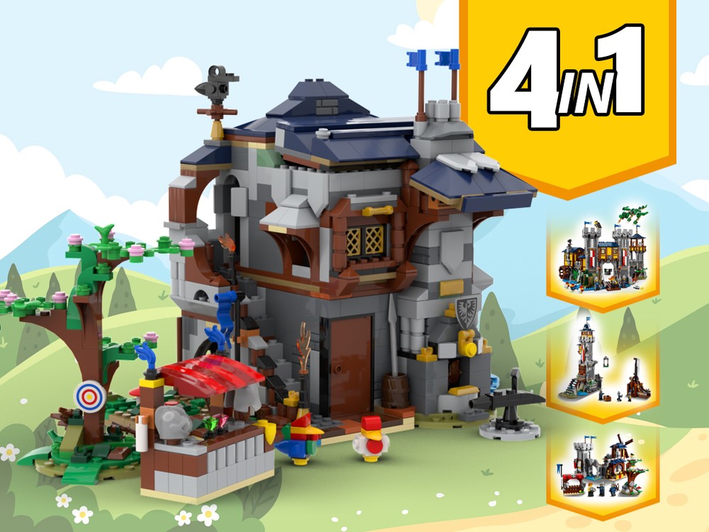Lego 31120 Alternative Build Medieval Blacksmith