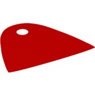 Neckwear Cape, Short, One Top Hole [Spongy Stretchable Fabric] / Red