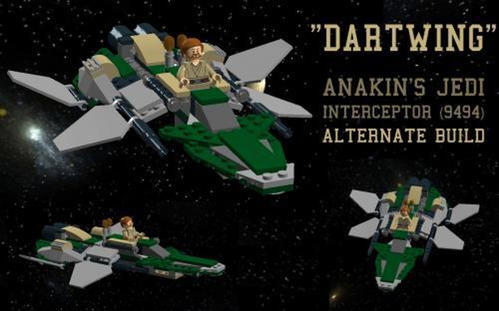 Lego Dartwing (Alt Build of 9494 - Anakin's Jedi Interceptor)