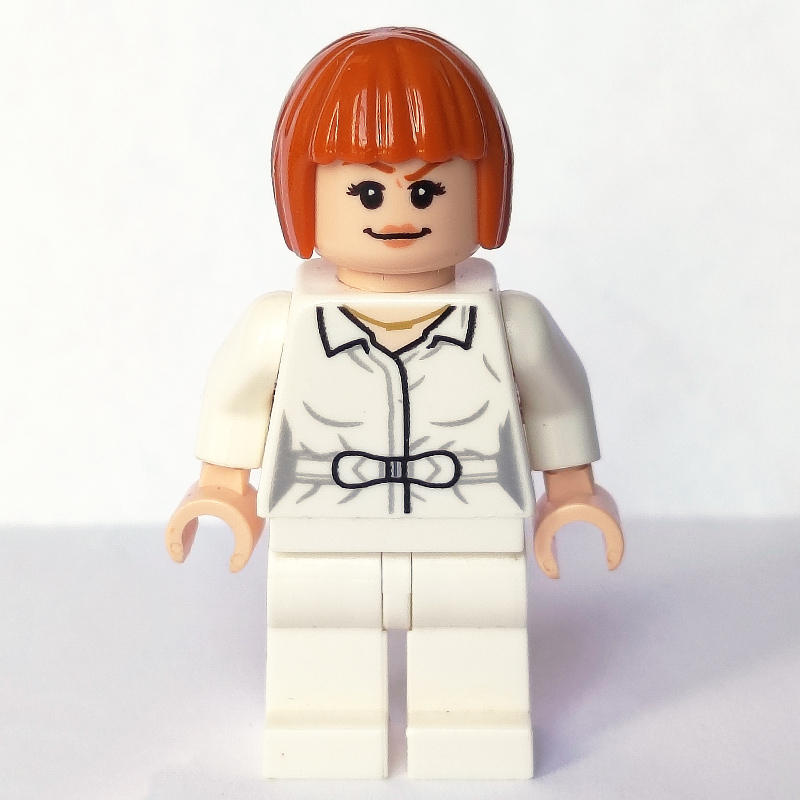 Lego Claire Dearing in White Outfit with Open Shirt