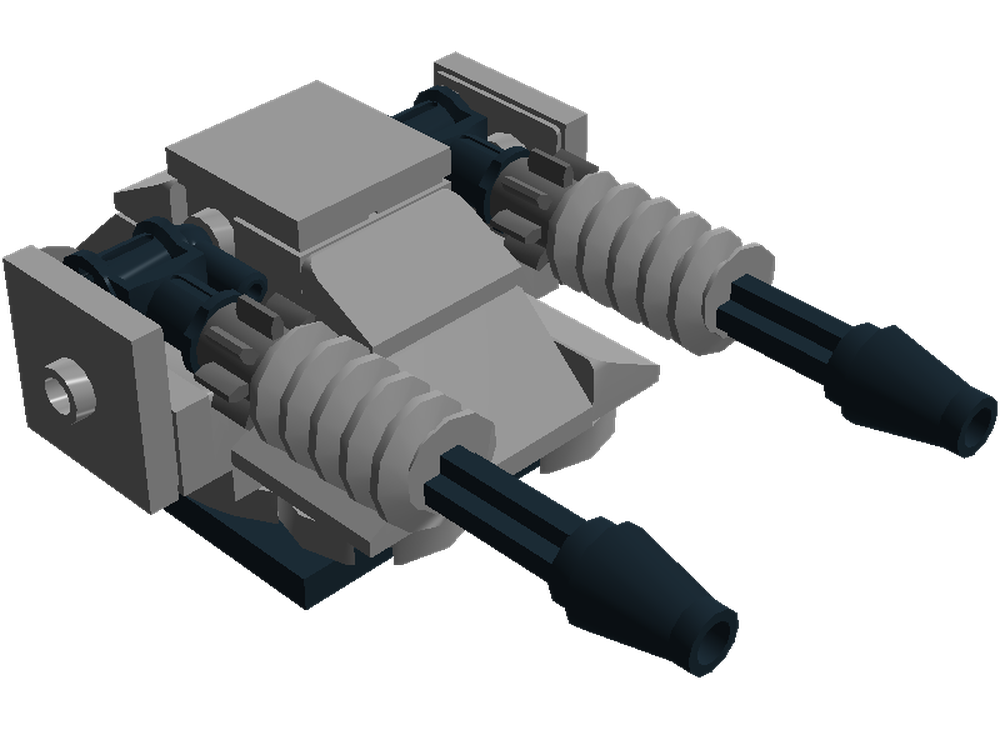 Lego custom turbolaser battery