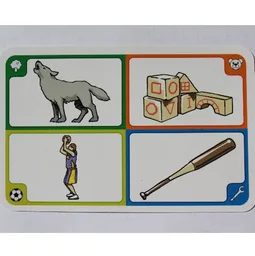 Game Card, Creationary, 102 Wolf / [No Color/Any Color]