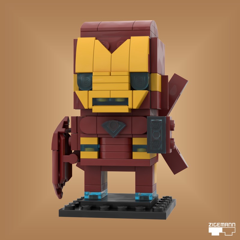Lego Iron Man MK50