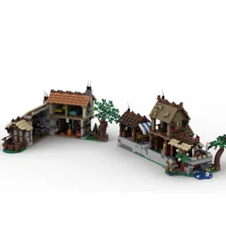 Medieval Town Square Alternative Build