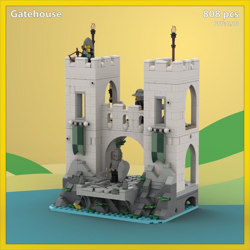 Lego Fortress Gatehouse
