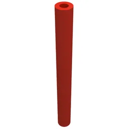 Hose Rigid 3mm D. 4L / 3.2cm / Red