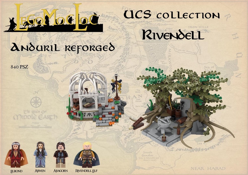 Lego Andùril Reforged