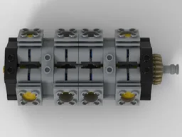 Piston Engine V8 Race Flatplane
