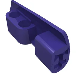 Technic Panel Fairing #22 5L Small Smooth, Side A / Dark Purple