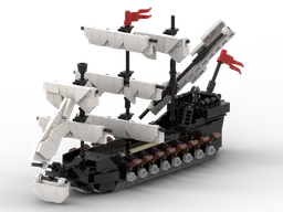 Mini Sailship black