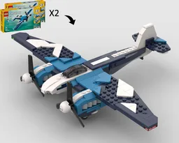 De Havilland Mosquito - Alternate Build of 2 x 31160 Race Plane