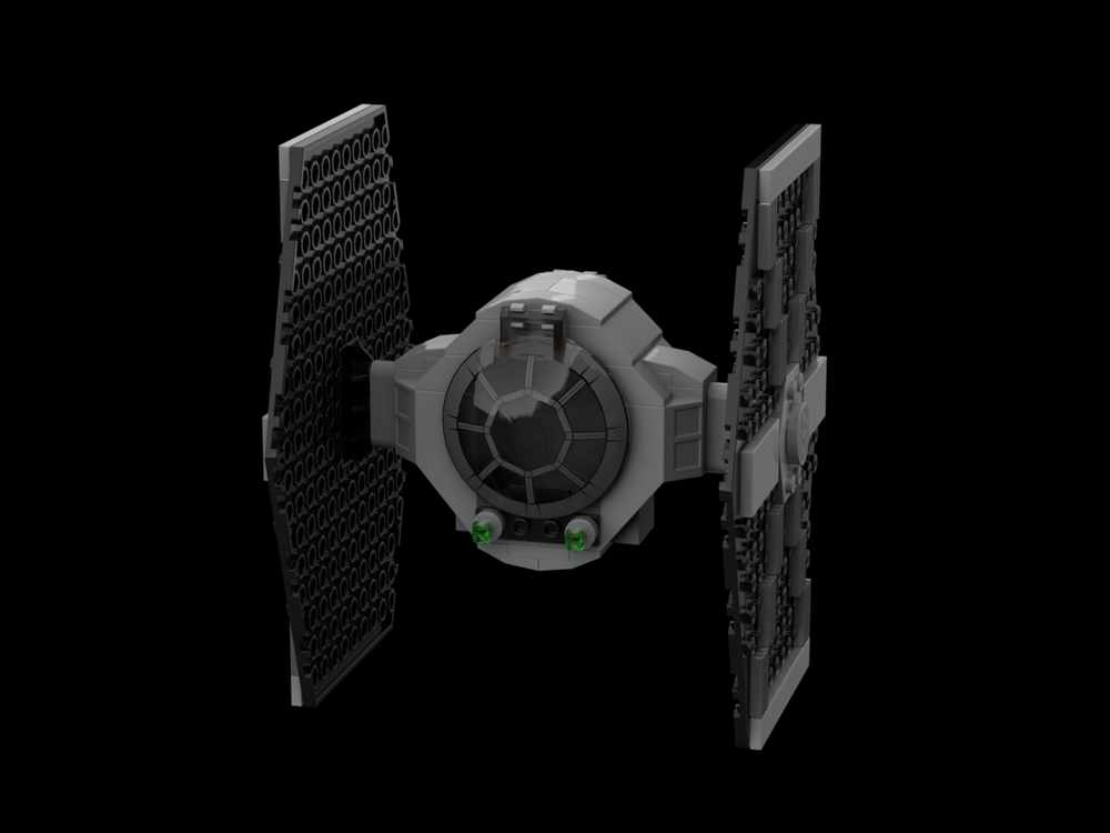 Lego [OUTDATED / MOD] Improved 75237 Imperial TIE/ln Starfighter V1/2