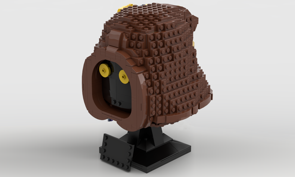 Lego Jawa bust - Helmet Collection Style