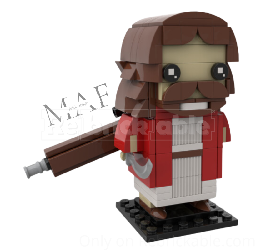Lego Combat Jesus Brickheadz