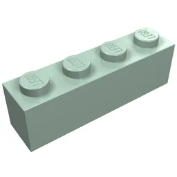 Brick 1 x 4 / Sand Green