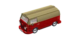 adventures of Tintin - the combi VW van SANZOT