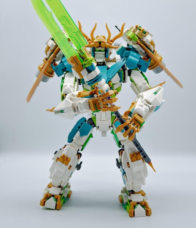 Lego Mei's Barbatos Mech (80053+80047 Alt Build)