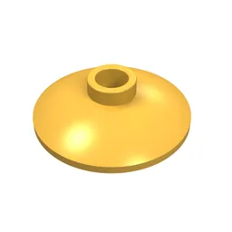 Dish 2 x 2 Inverted [Radar] / Bright Light Orange