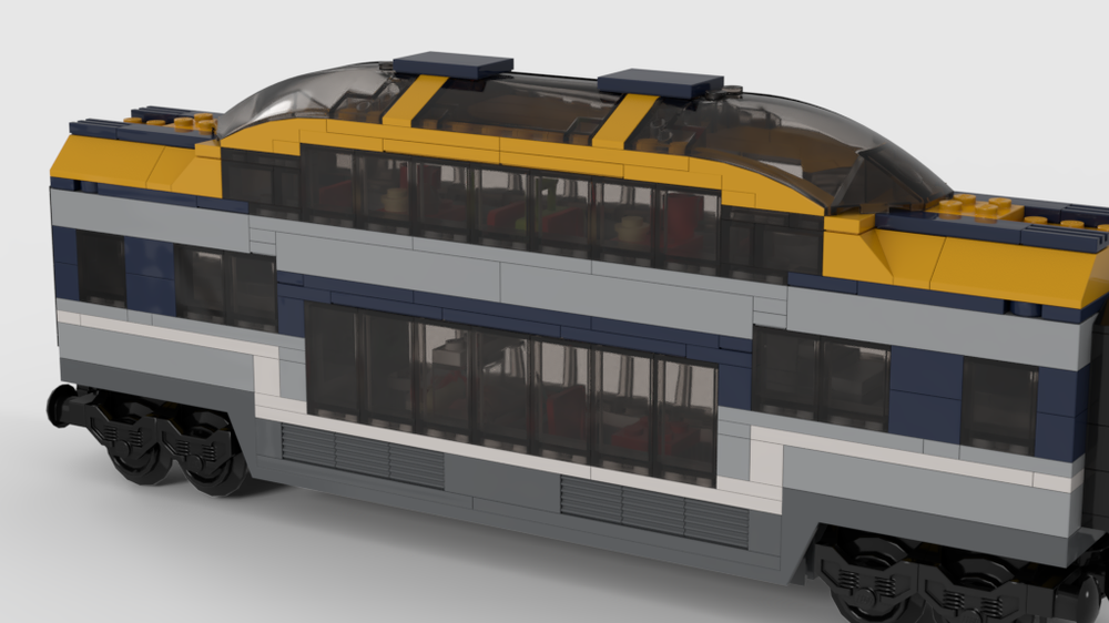 Lego 60197 Passenger Train with Double Deck Club Car