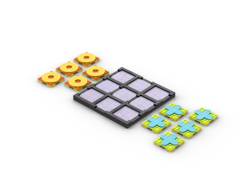 Lego Funky Tic Tac Toe