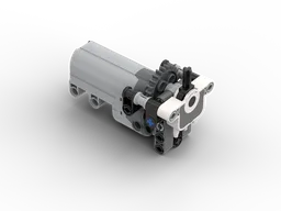 RC pneumatic valve V3 geared with PF