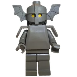 Dragon Fortress Guardian with Bat Helmet