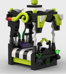 Beetlejuice Burton Bed