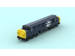 4 Wide BR Class 37 Freight Train