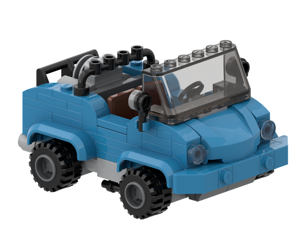 Lego Dusty Azure Car