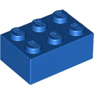 Brick 2 x 3 / Blue