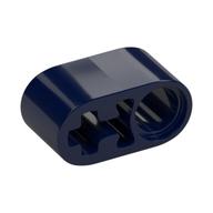 Lego Technic Beam 1 x 2 Thick with Pin Hole and Axle Hole / Dark Blue