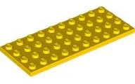 Plate 4 x 10 / Yellow