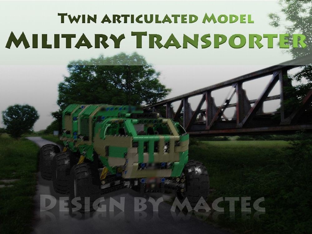 Lego MILITARY TRANSPORTER