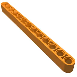 Technic Beam 1 x 13 Thick / Orange