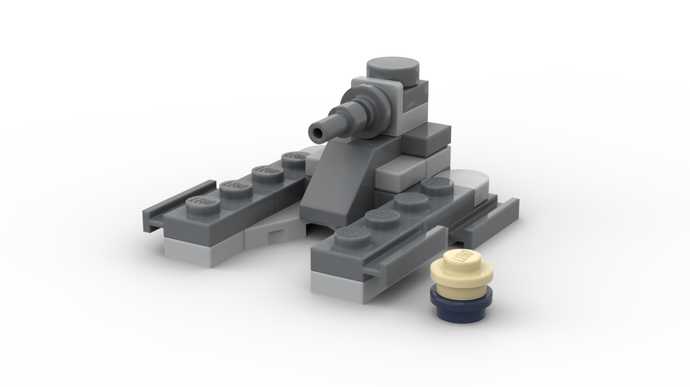 Lego 2-M Saber-class repulsor tank / 1:250 Scale