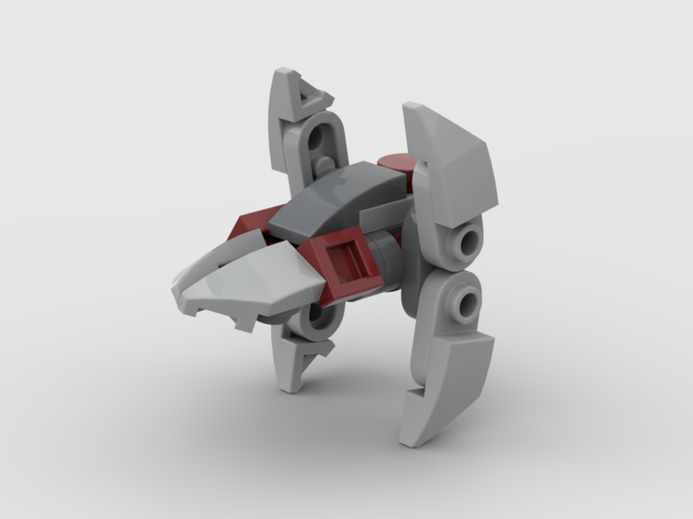 Lego micro scale v wing starfighter