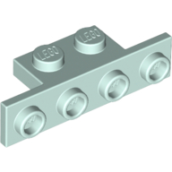Lego Bracket 1 x 2 - 1 x 4 [Square Corners] / Light Aqua