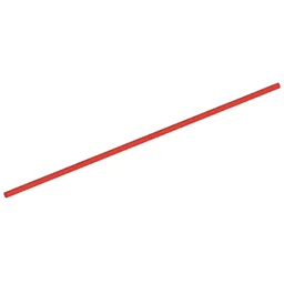 Hose Rigid 3mm D. 20L / 16cm / Red