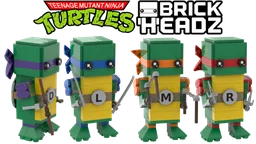 Brickheadz TMNT
